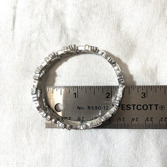 ELEPHANT STRETCH bracelet SILVER TONE  12 links in silhouette - ALABAMA No Brand - Picture 5 of 5